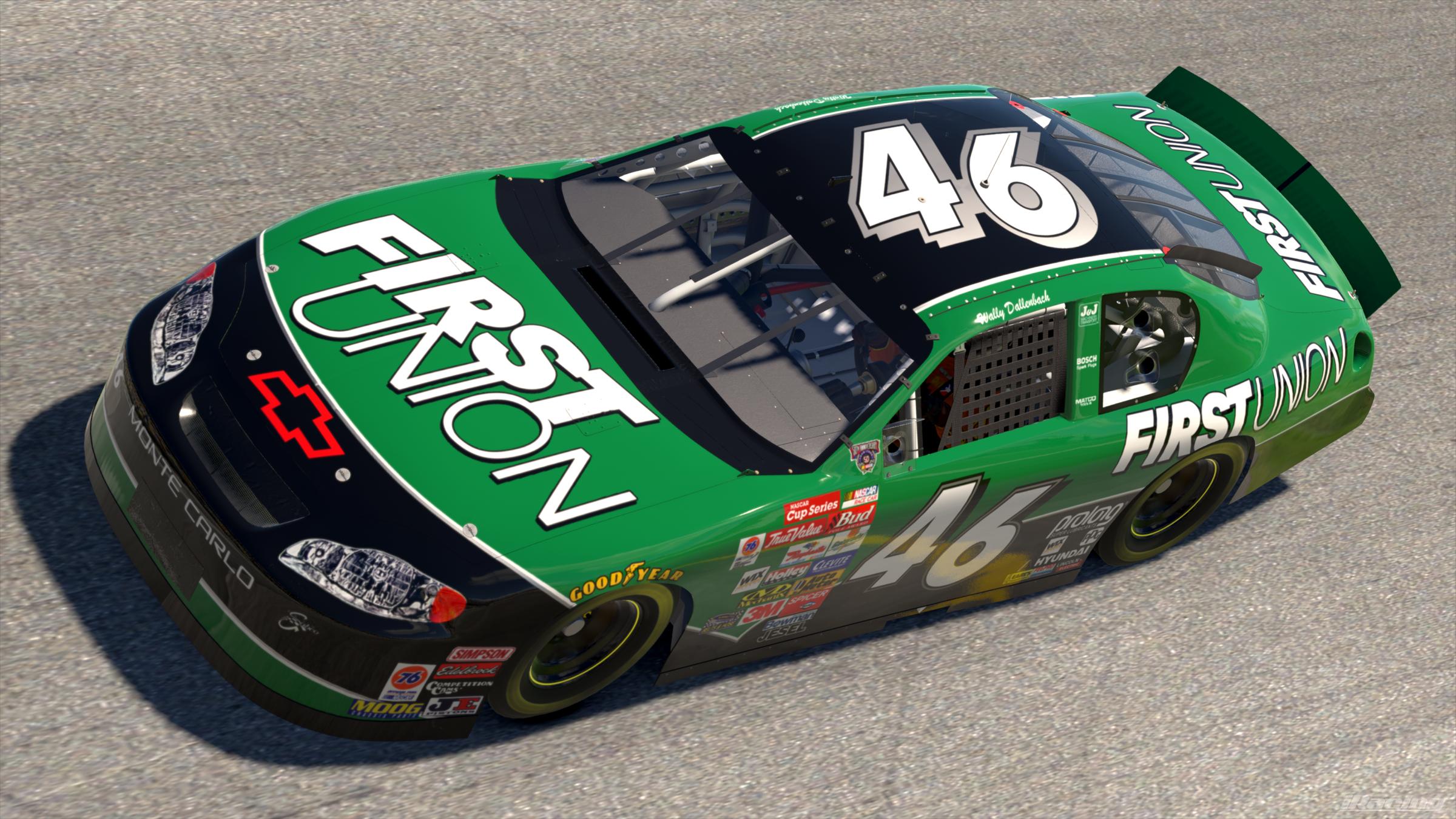 Preview of 1998 #46 Wally Dallenbach First Union Monte Carlo - Superspeedway by Vincent Giacalone