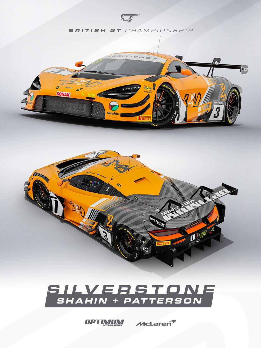 Preview of Optimum Motorsport Car #3 for the Silverstone 500 - Yasser Shahin, Garnet Patterson by Keith Archer