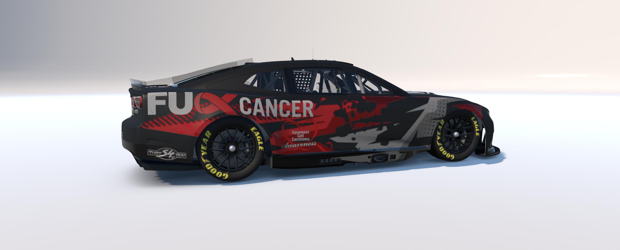 Preview of FU Cancer stamped Camaro by Zach Millett
