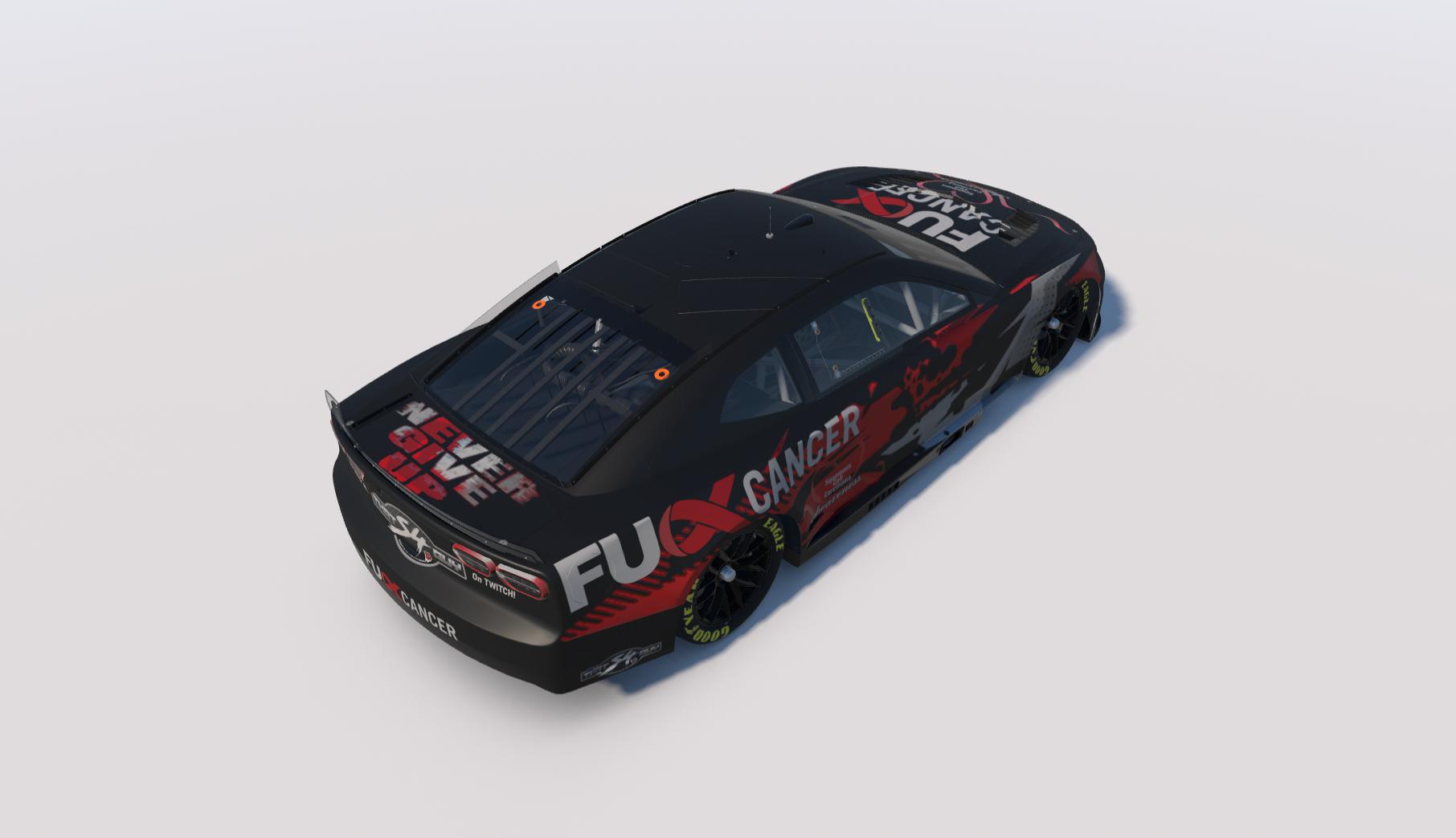 Preview of FU Cancer stamped Camaro by Zach Millett