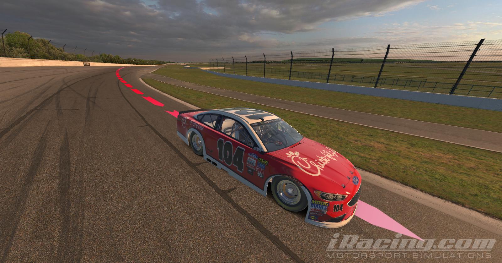 Preview of Chick -Fil - A  Ford Fusion Gen 6 by Chip Dickert