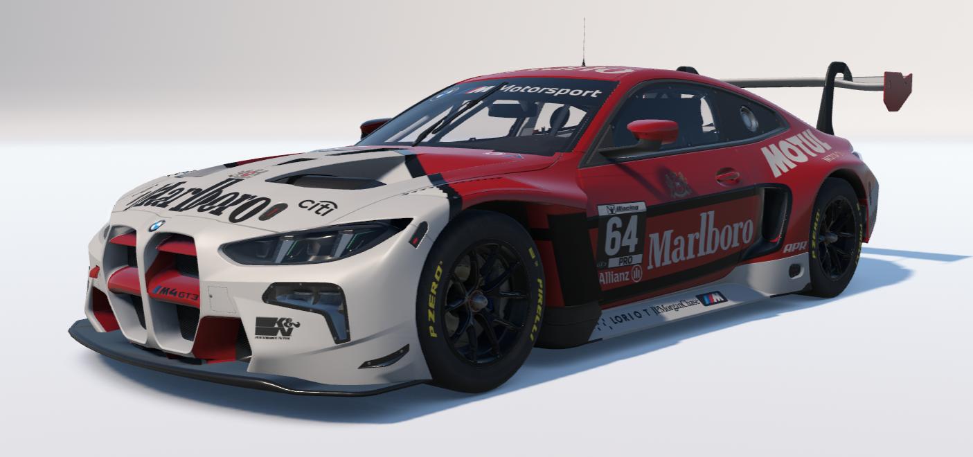 Preview of Marlboro Red BMW M4 GT3 EVO by Ronald Lawson2