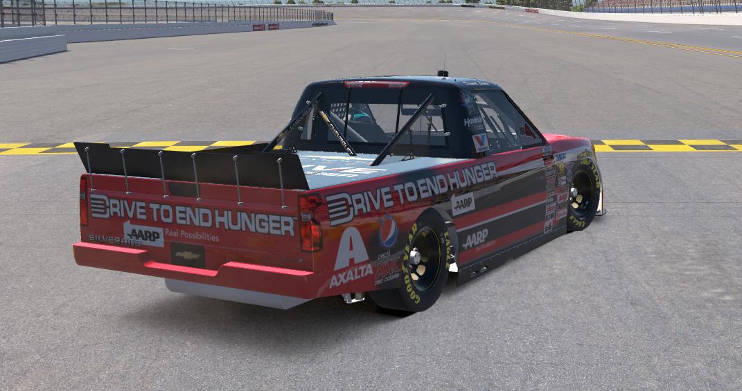 Preview of JEFF GORDON DRIVE TO END HUNGER SILVERADO THROWBACK by Heath Jobe