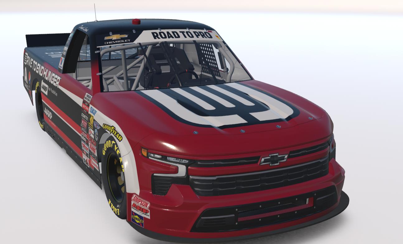 Preview of JEFF GORDON DRIVE TO END HUNGER SILVERADO THROWBACK by Heath Jobe