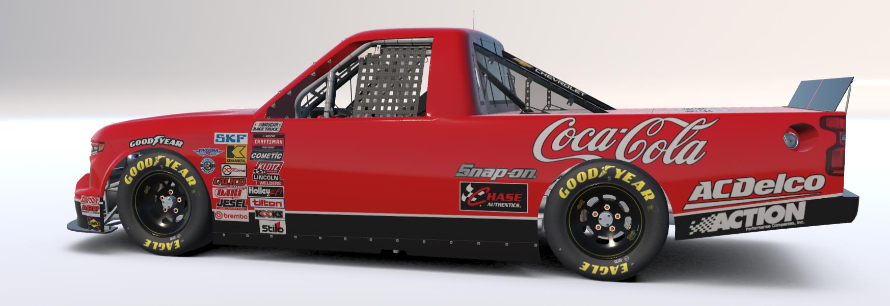 Preview of EARNHARDT THROWBACK SILVERADO SIM STAMPED by Heath Jobe
