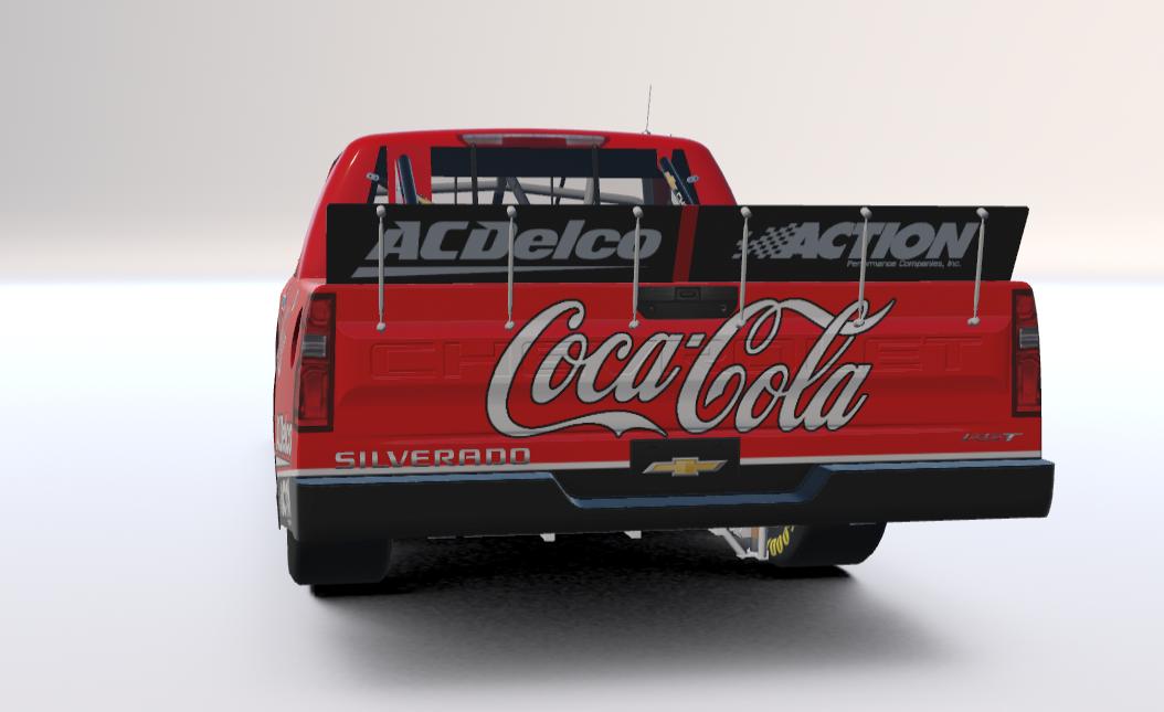 Preview of EARNHARDT THROWBACK SILVERADO SIM STAMPED by Heath Jobe