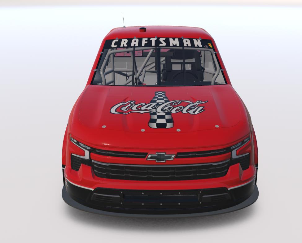 Preview of EARNHARDT THROWBACK SILVERADO SIM STAMPED by Heath Jobe