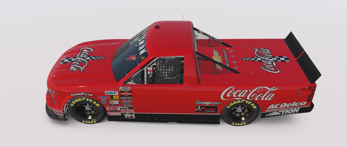 Preview of EARNHARDT THROWBACK SILVERADO SIM STAMPED by Heath Jobe