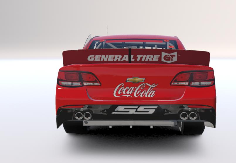 Preview of EARNHARDT THROWBACK ARCA SIM STAMPED by Heath Jobe