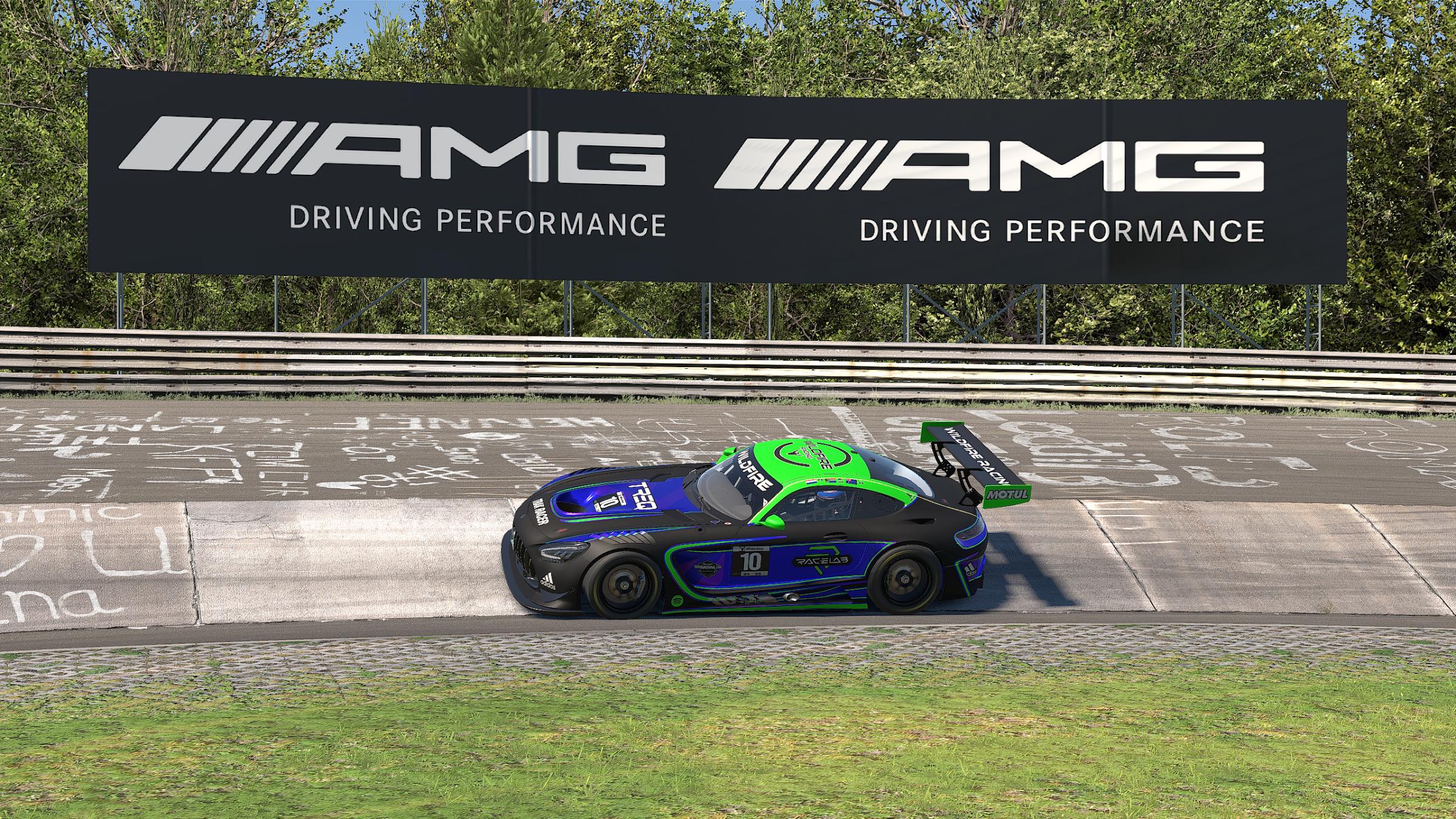 Preview of Wildfire Racing Mercedes AMG GT3 - N24 Edition by Sean Nisizaka Smit