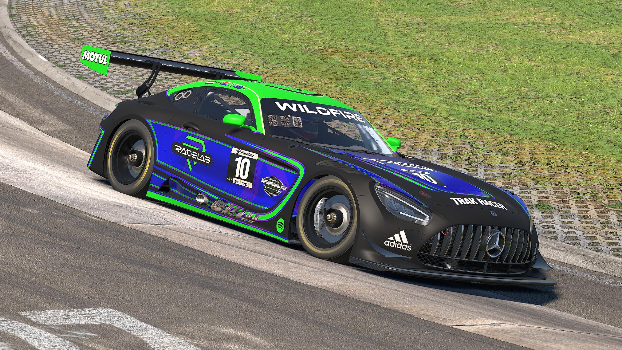 Preview of Wildfire Racing Mercedes AMG GT3 - N24 Edition by Sean Nisizaka Smit