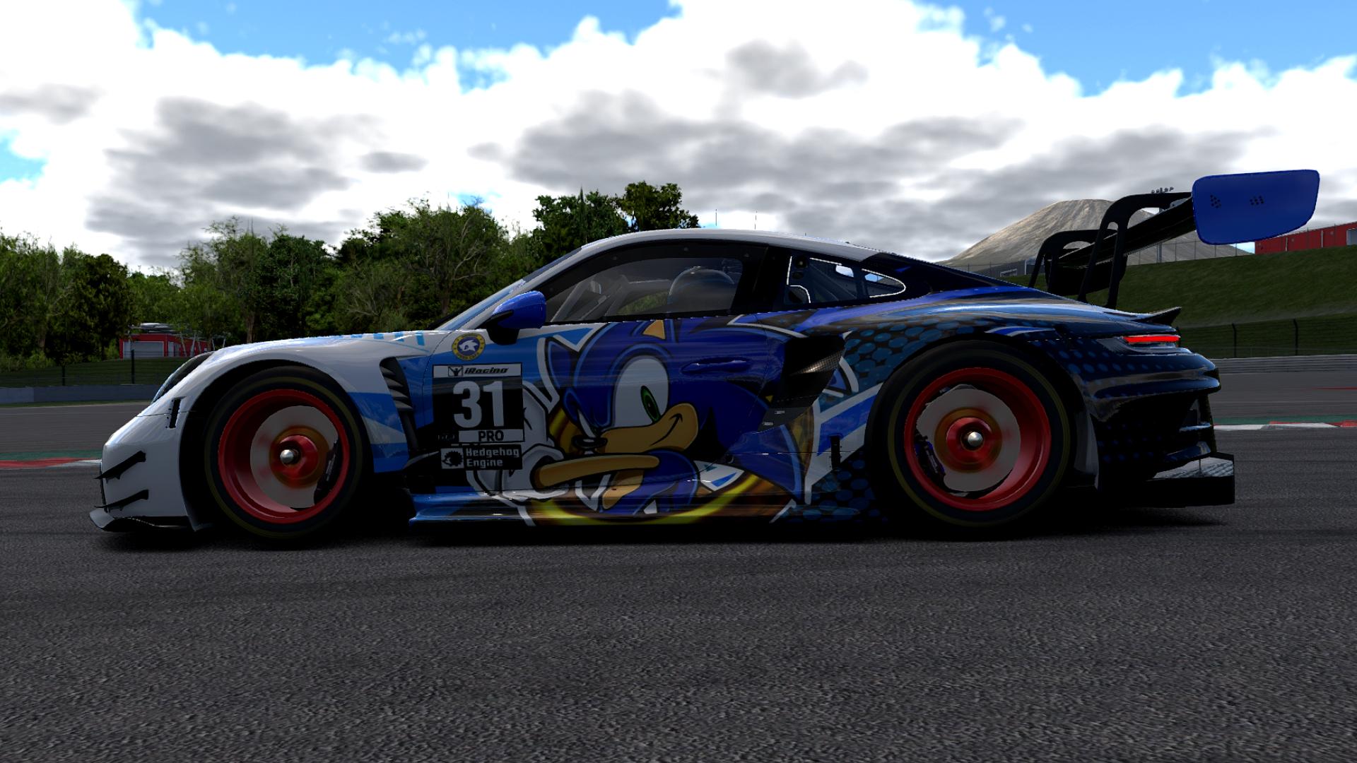 Preview of Sonic The Hedgehog V2 - Porsche GT3 by Óscar D.