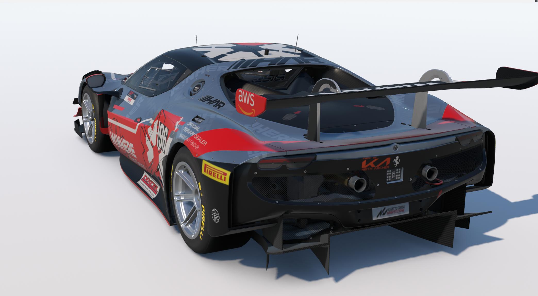 Preview of Winhere Harmony Racing Car #96 2026 Livery for the GTWC Asia by Keith Archer