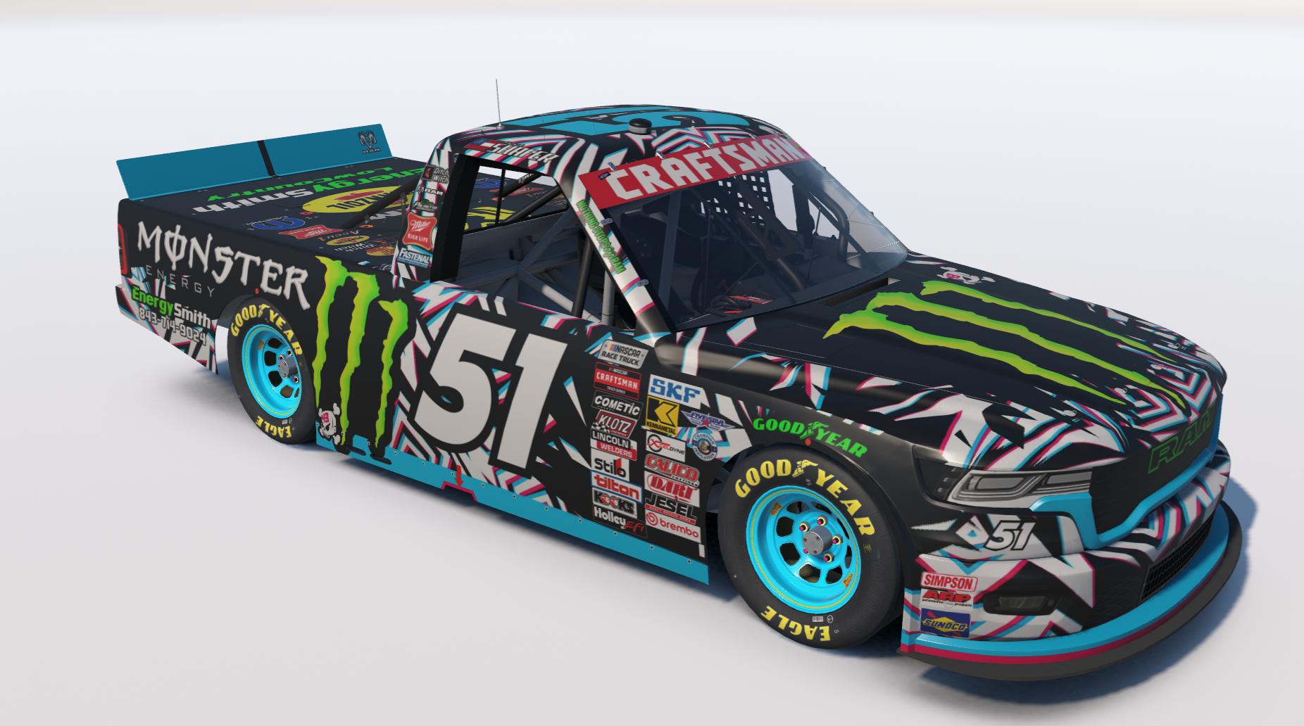 Preview of 2026 Monster Ken Block Blue Update by Patrick Shafer