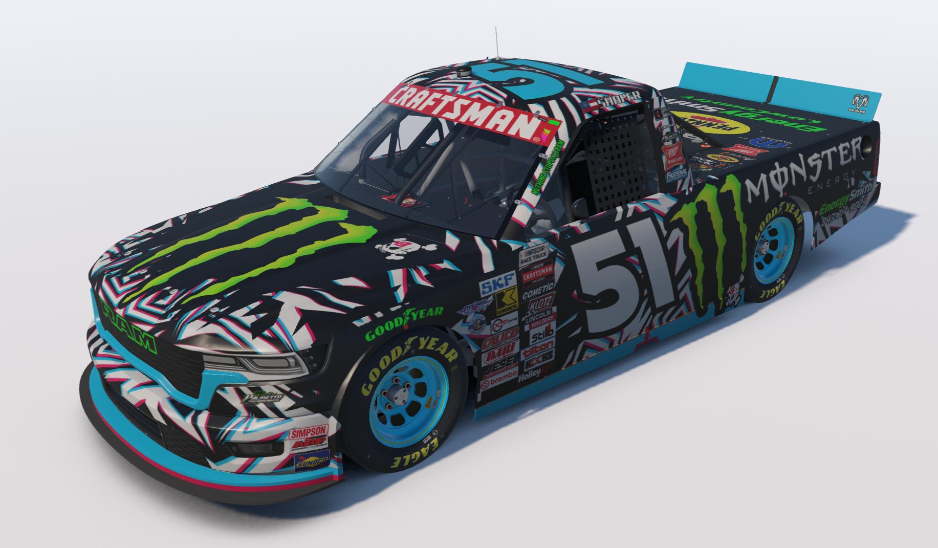 Preview of 2026 Monster Ken Block Blue Update by Patrick Shafer