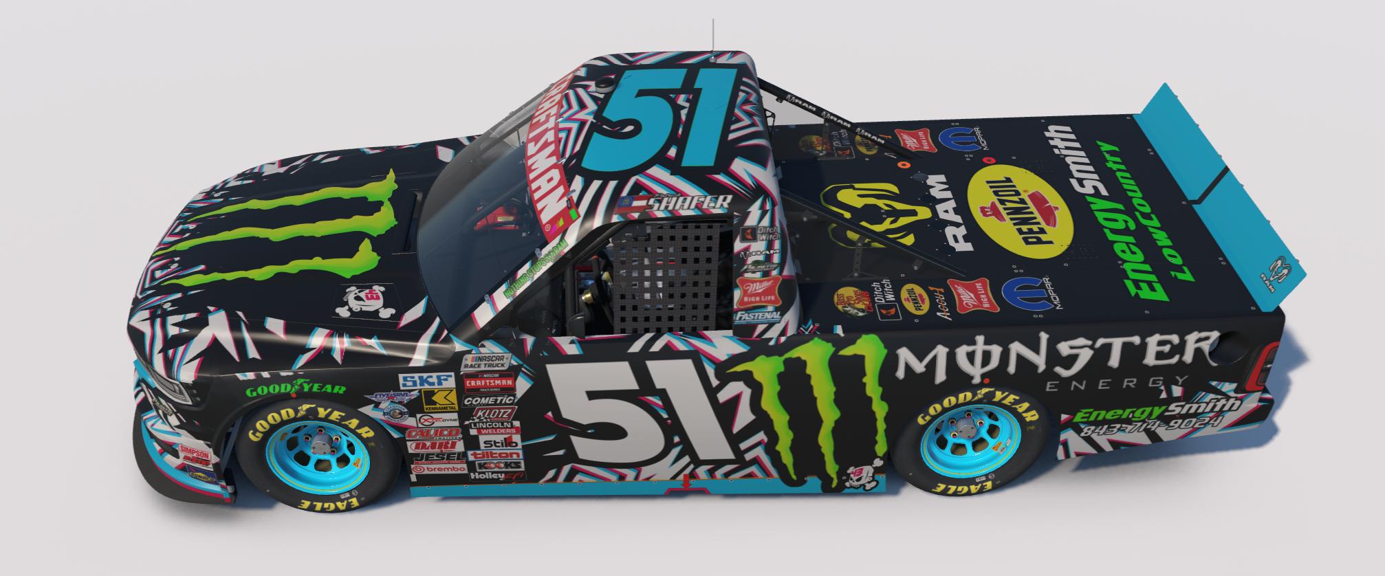 Preview of 2026 Monster Ken Block Blue Update by Patrick Shafer