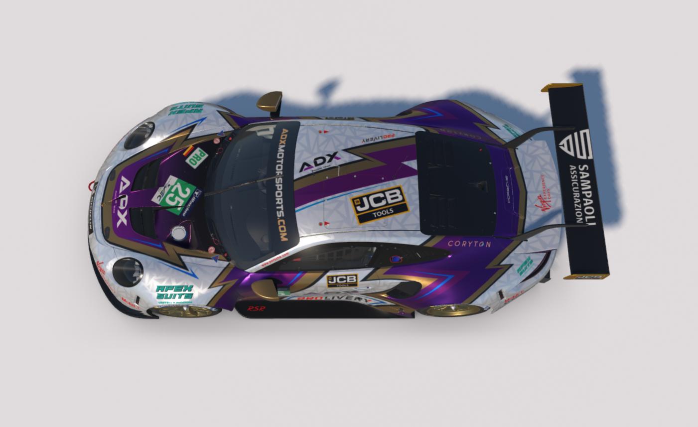 Preview of Porsche 911 RSR ADX Motorsports by Stefano Deleonardis