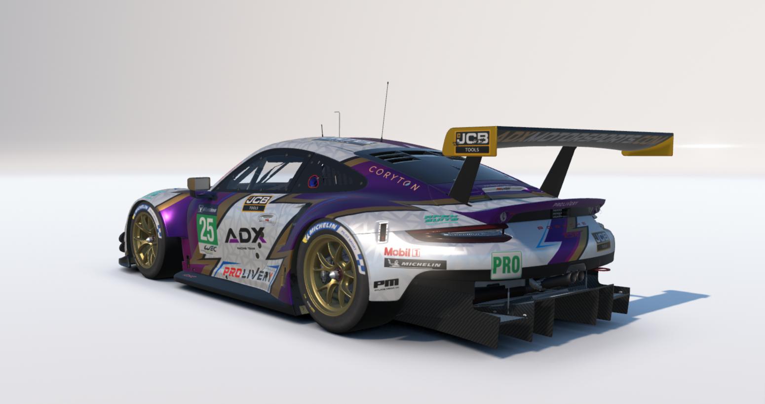 Preview of Porsche 911 RSR ADX Motorsports by Stefano Deleonardis