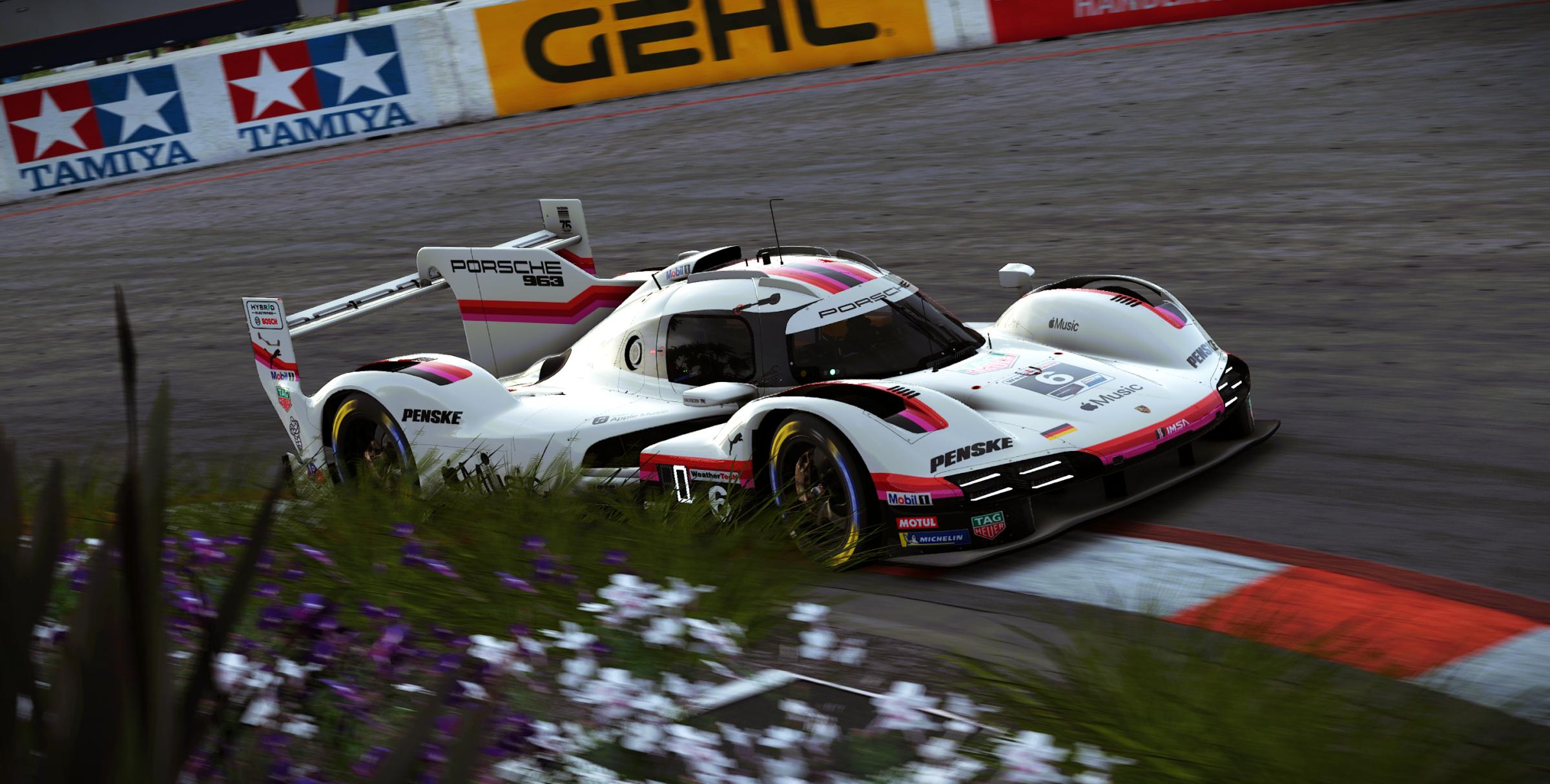 Preview of Porsche Penske Motorsports #6 Porsche 963 GTP 2026 Long Beach IMSA Livery by Samuel J Ball