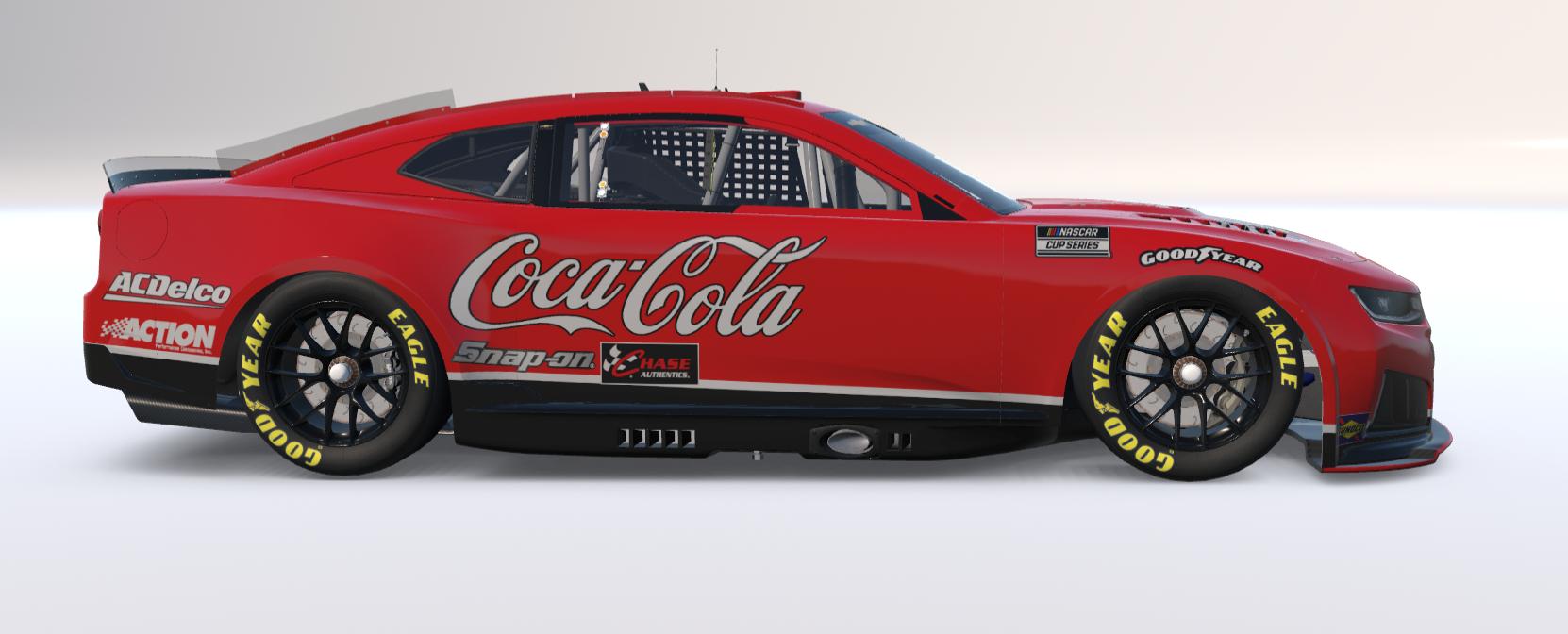 Preview of EARNHARDT COCA COLA THROWBACK SIM STAMPED by Heath Jobe