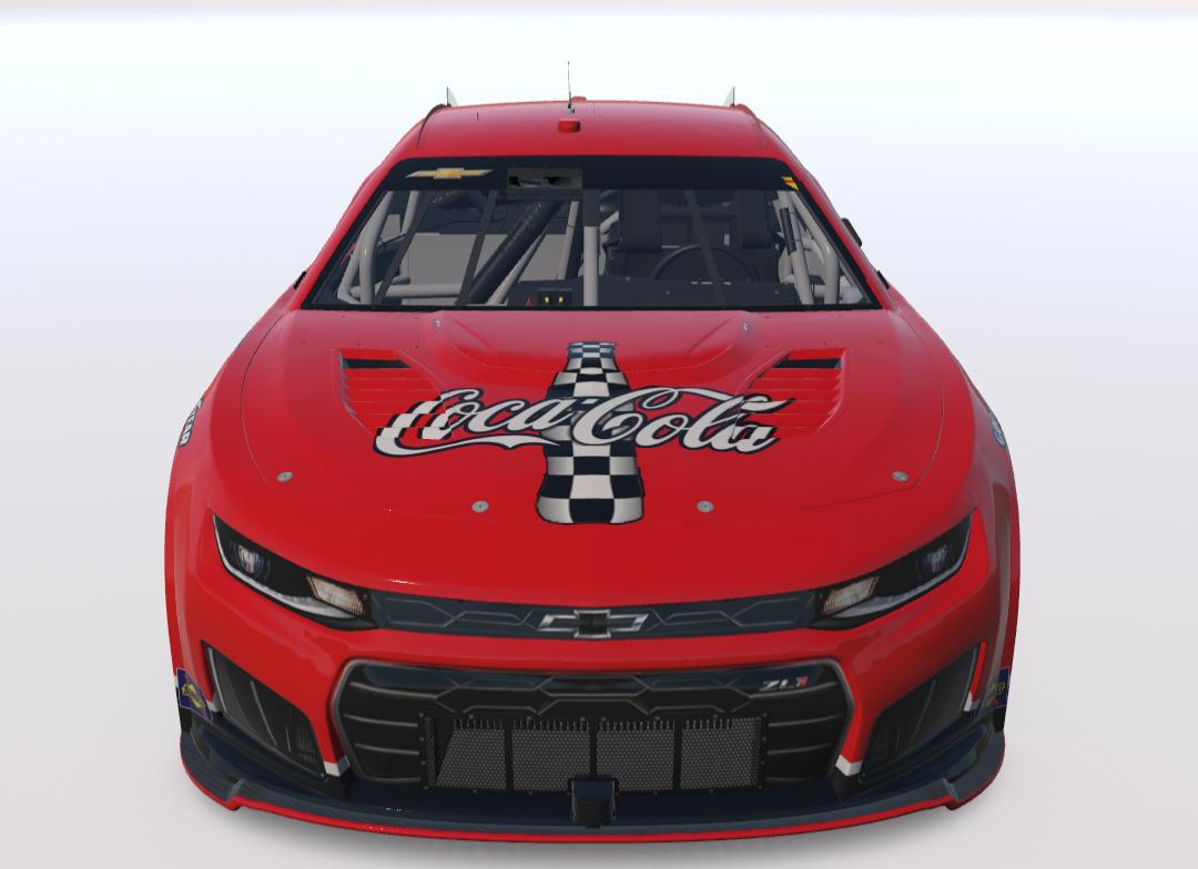 Preview of EARNHARDT COCA COLA THROWBACK SIM STAMPED by Heath Jobe