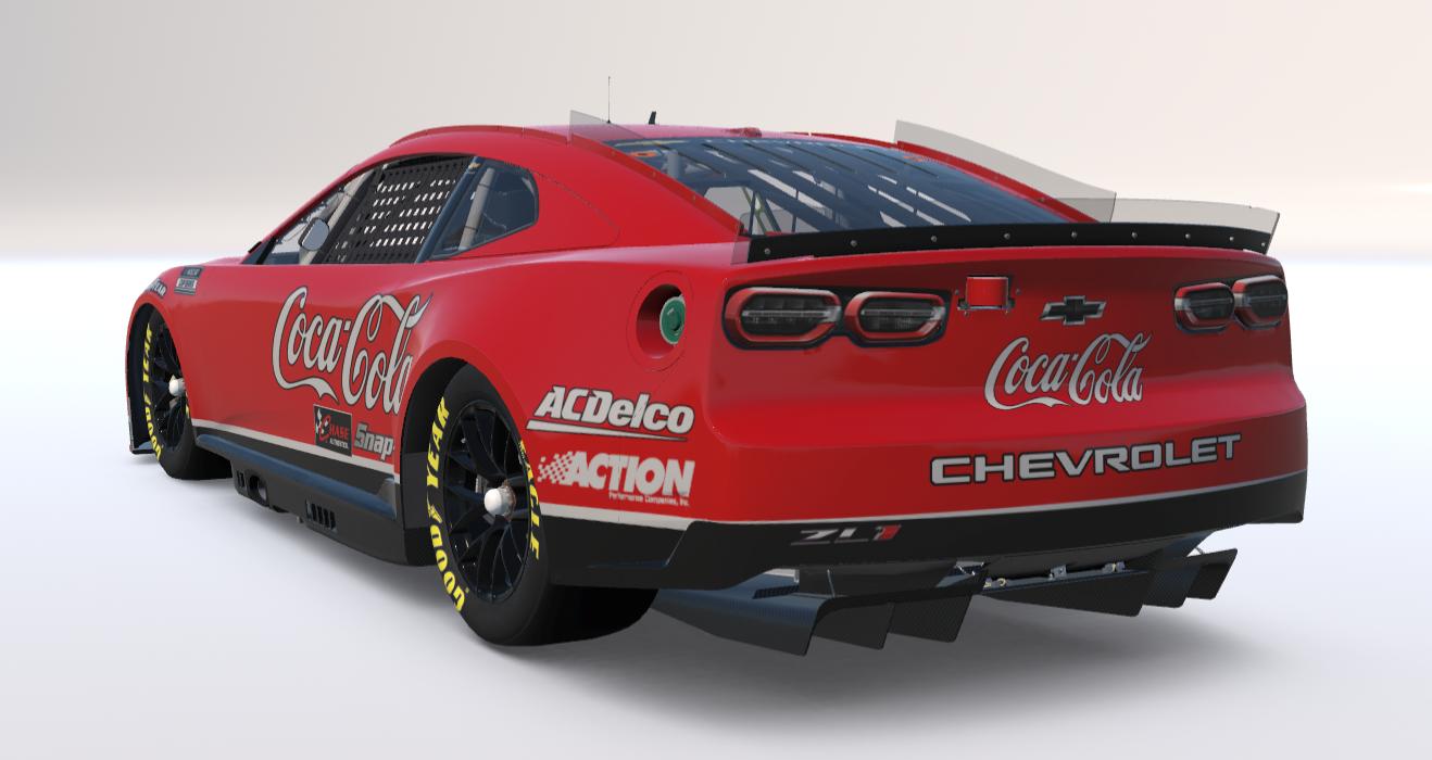 Preview of EARNHARDT COCA COLA THROWBACK SIM STAMPED by Heath Jobe