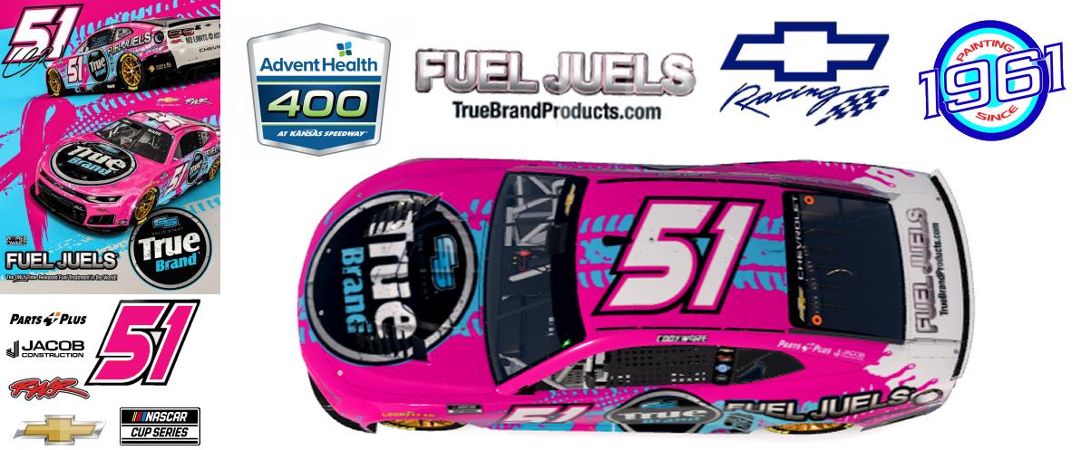 Preview of 2026 RWR Cody Ware / True Brand Chevrolet Camaro ZL1 at Kansas. by Micael Hagstrom