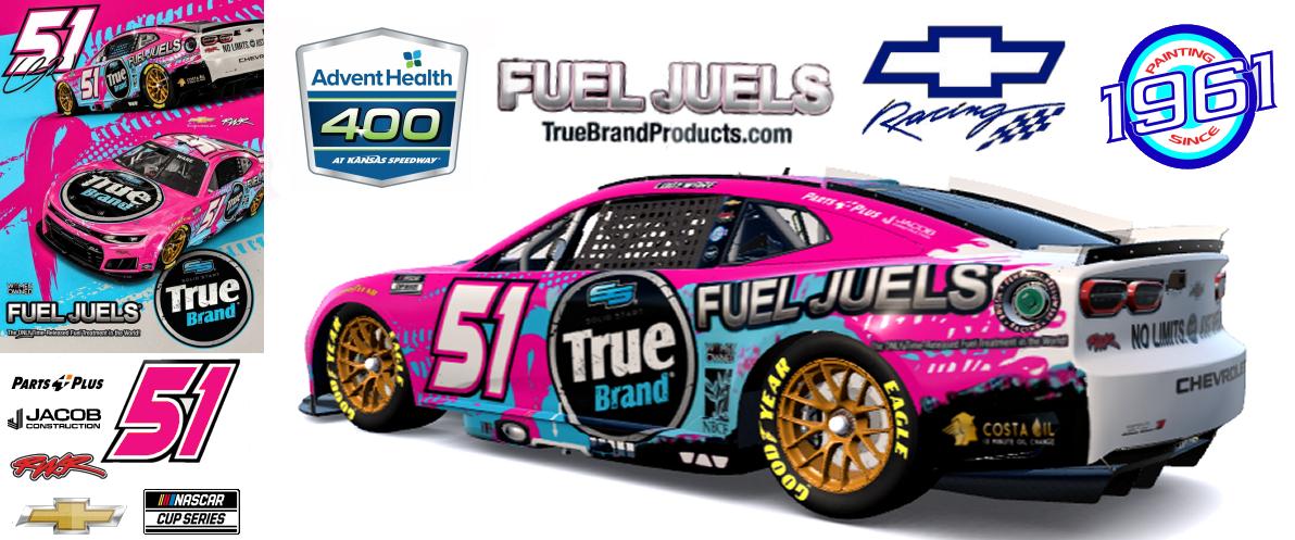 Preview of 2026 RWR Cody Ware / True Brand Chevrolet Camaro ZL1 at Kansas. by Micael Hagstrom