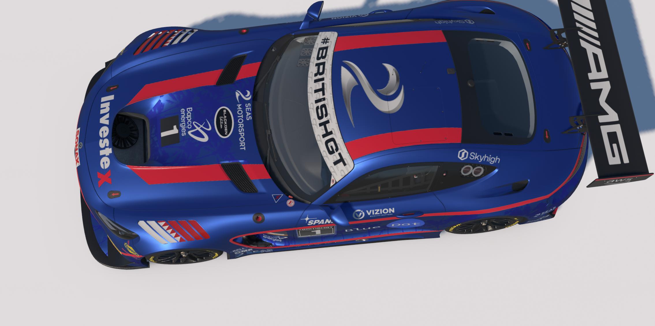 Preview of 2 Seas Motorsport Car #1 2026 BGT Silverstone 500 - Kiern Jewiss, Charles Dawson by Keith Archer