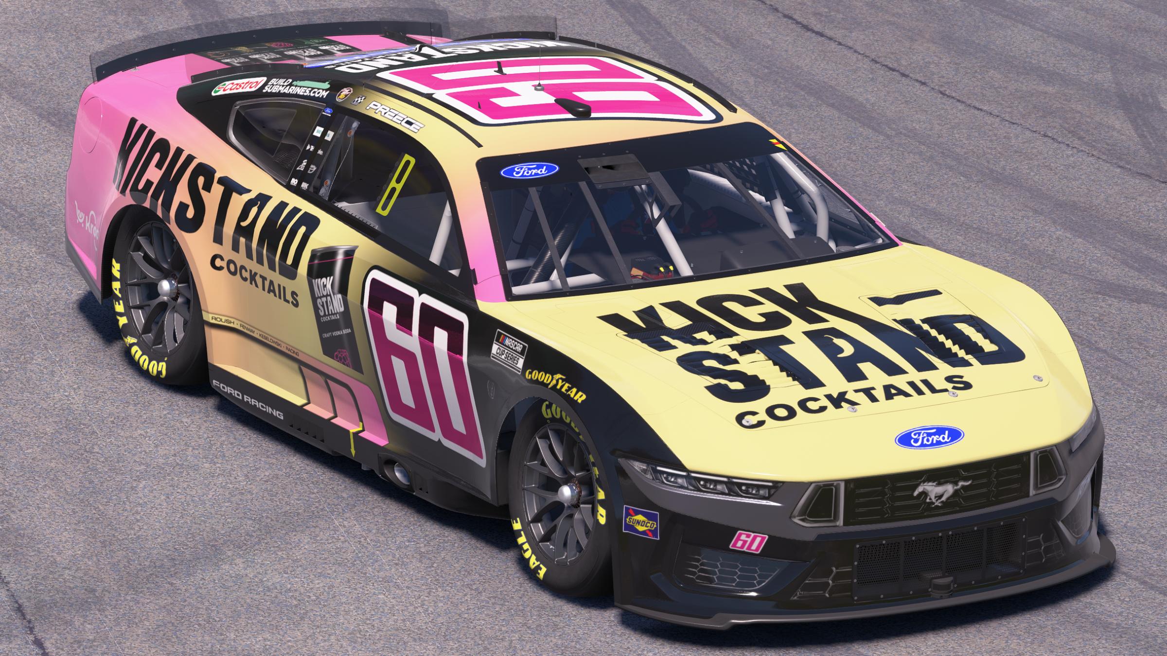 Preview of Ryan Preece RFK Racing Kickstand Cocktails by Mick J.