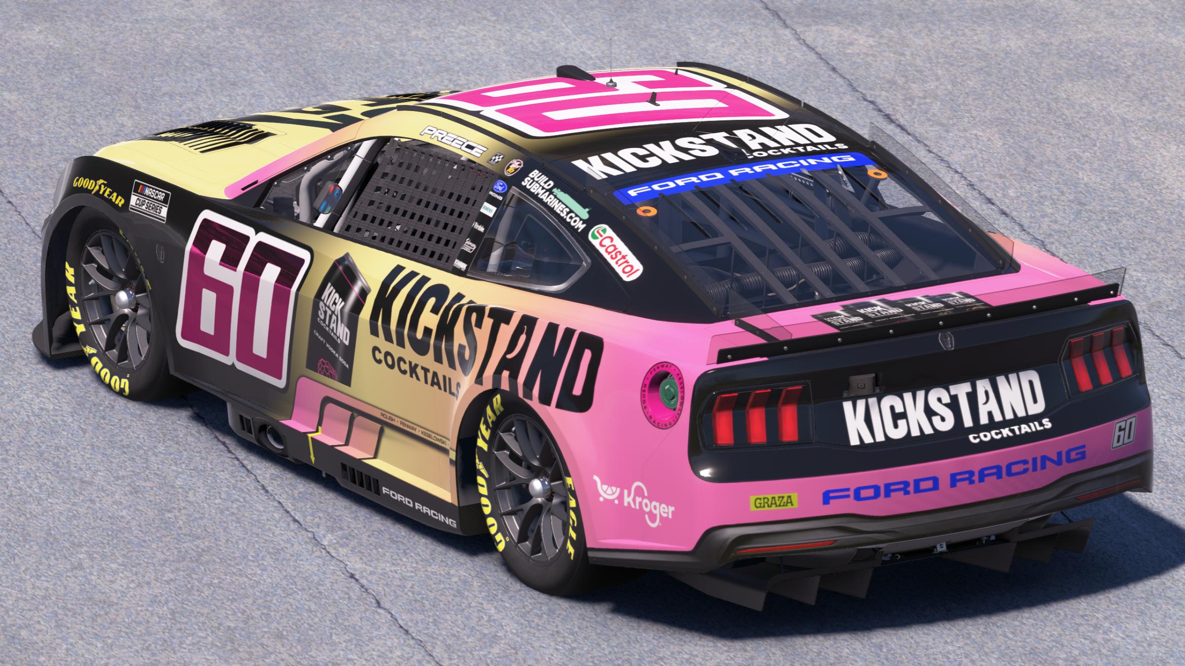 Preview of Ryan Preece RFK Racing Kickstand Cocktails by Mick J.