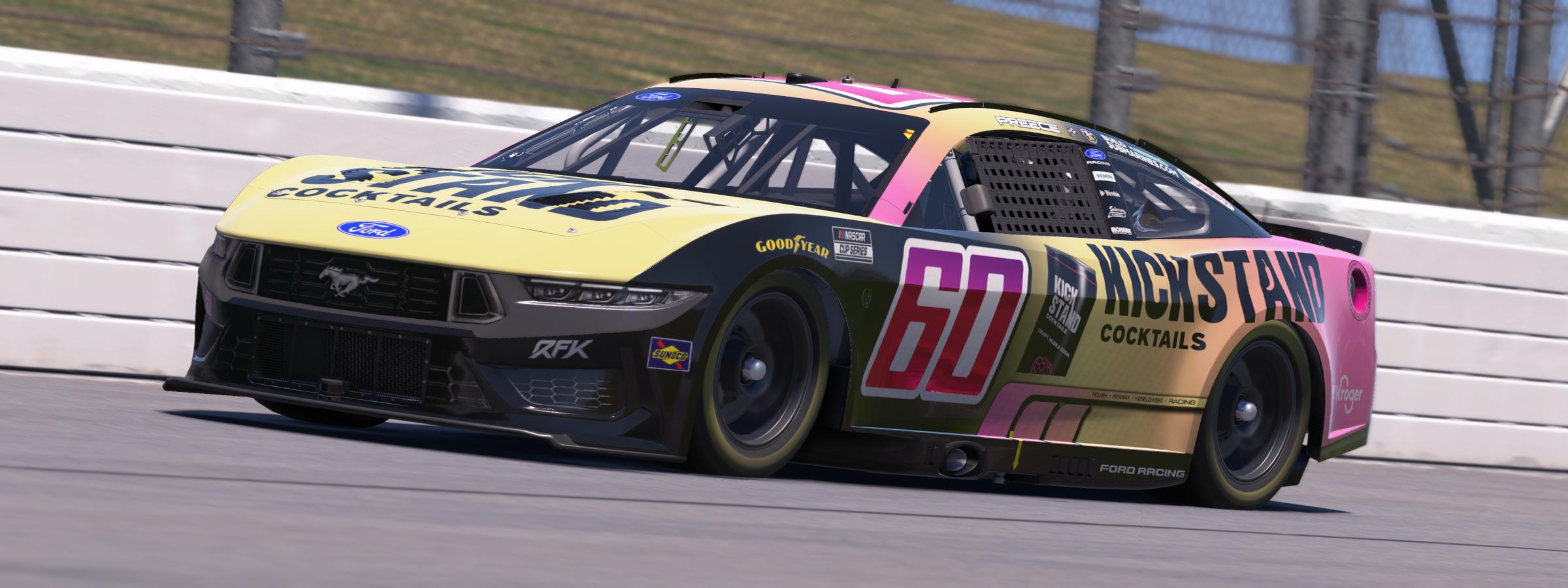 Preview of Ryan Preece RFK Racing Kickstand Cocktails by Mick J.