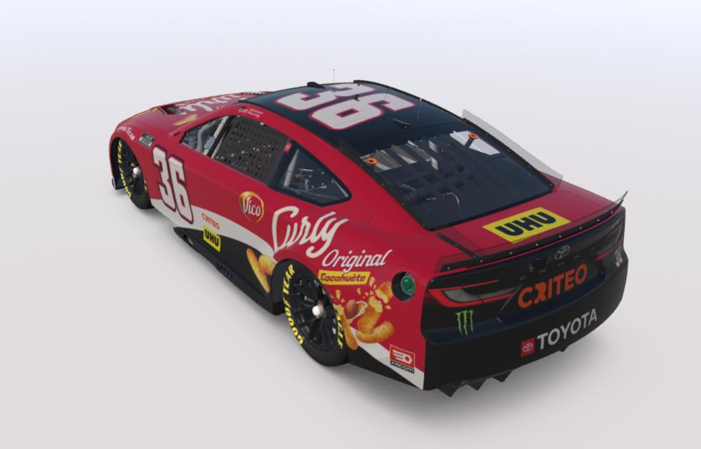 Preview of Curly Toyota Camry by Steven Dubois
