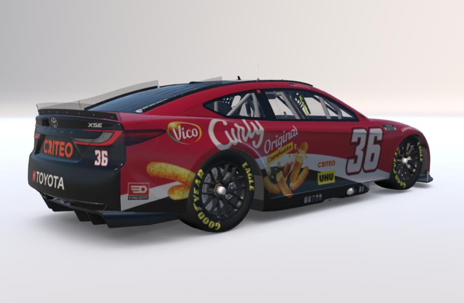 Preview of Curly Toyota Camry by Steven Dubois
