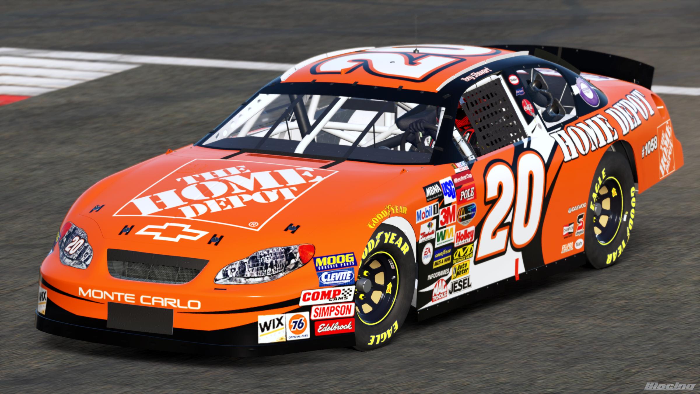 Preview of Tony Stewart 2003 Home Depot (Custom #) by Gary P.