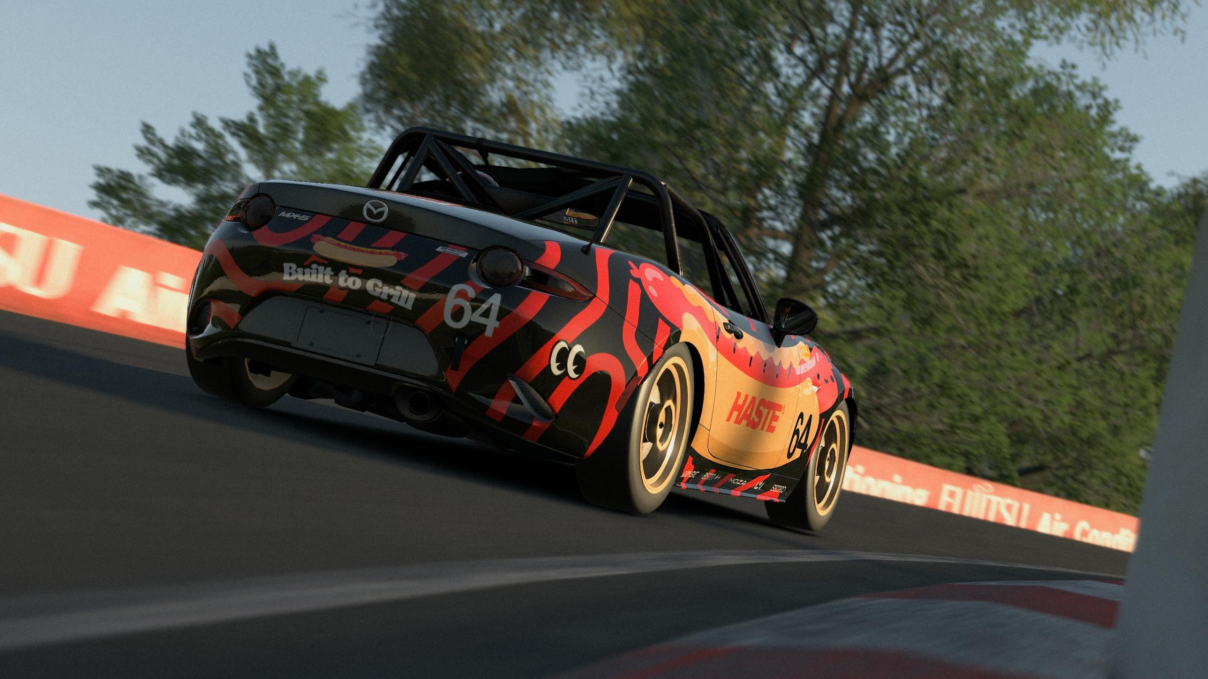 Preview of MX5 Grill Spec - Sausage racer - Haste by Henry Barton