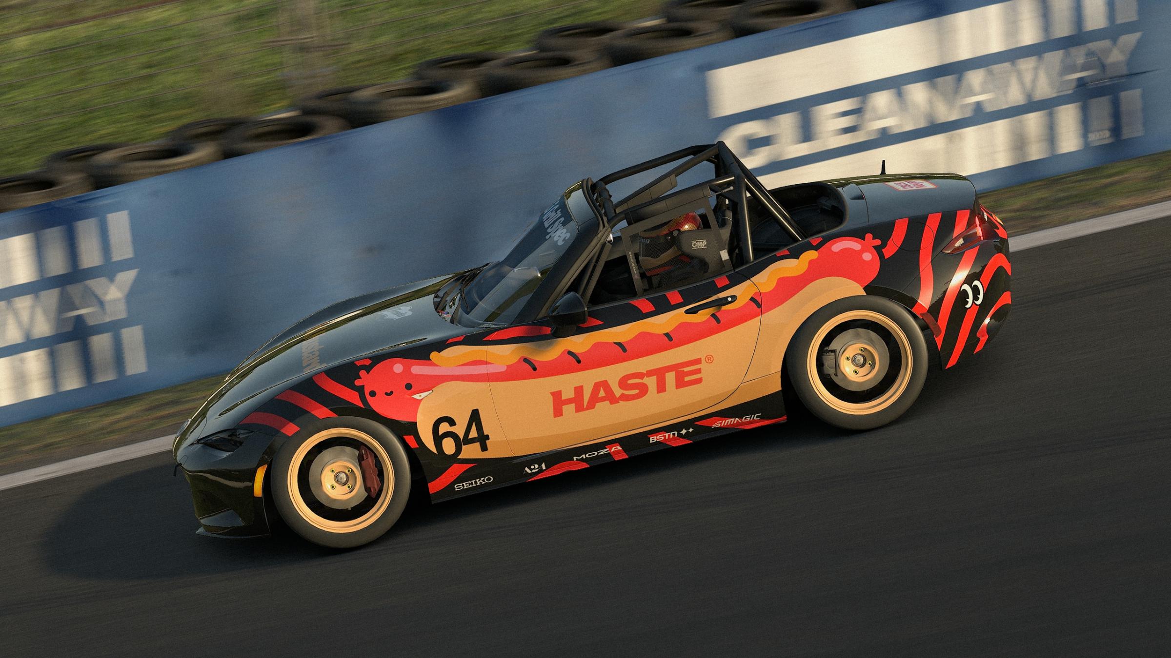 Preview of MX5 Grill Spec - Sausage racer - Haste by Henry Barton