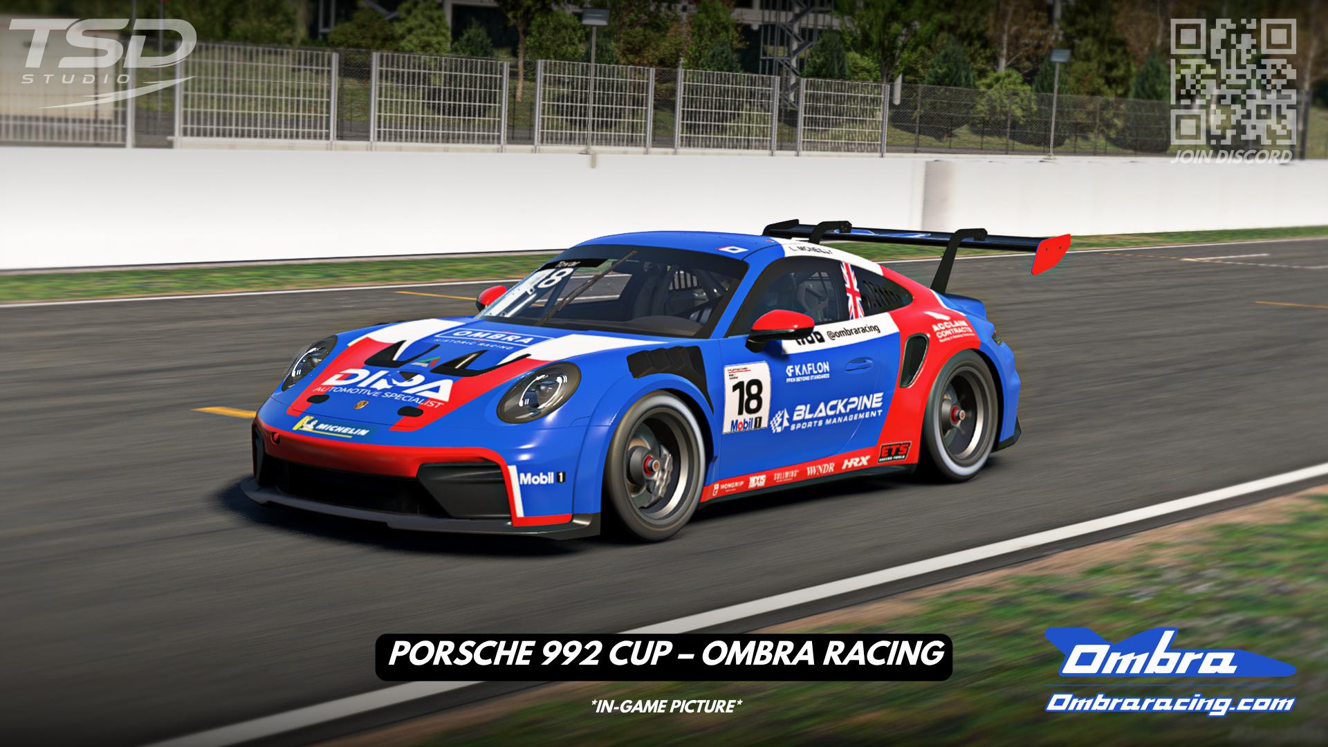 Preview of Porsche 992 Cup – Ombra Racing #18 (Liam McNeilly) by Andres T.