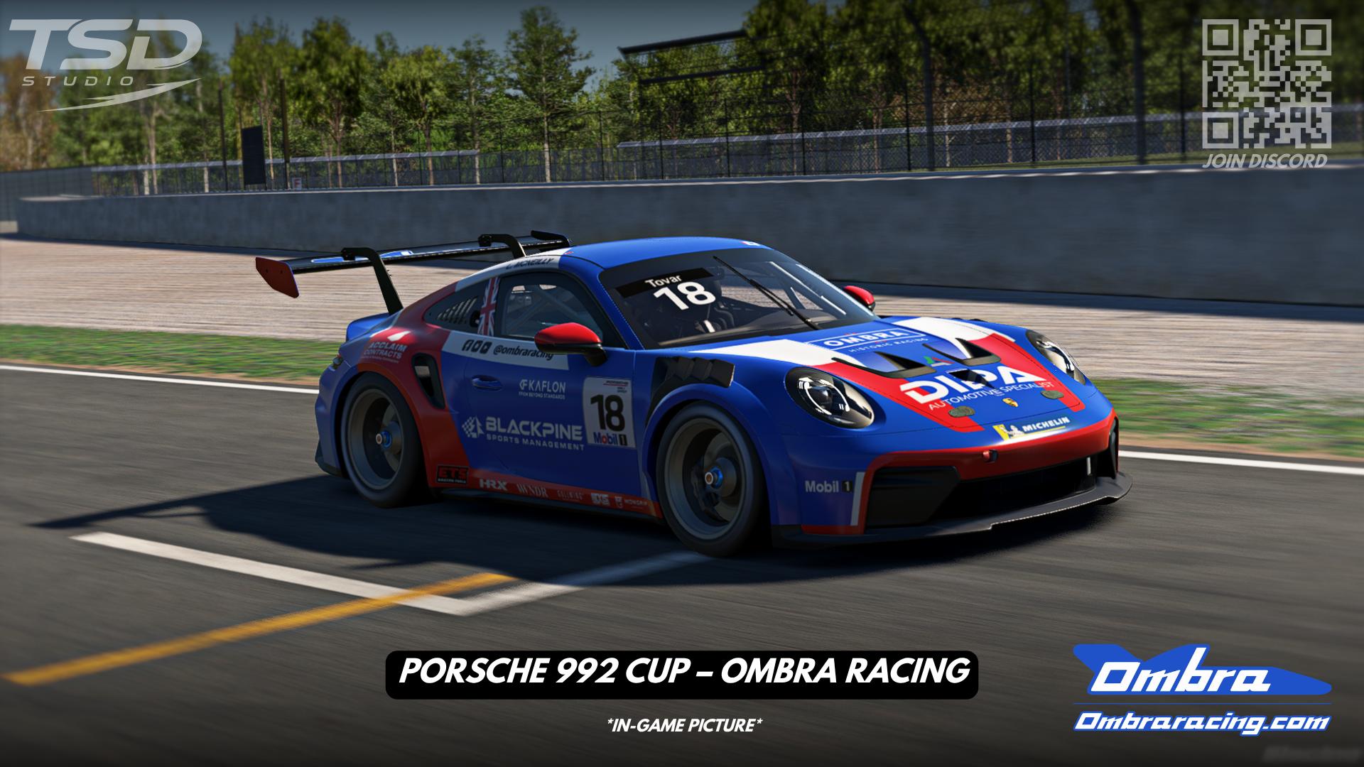 Preview of Porsche 992 Cup – Ombra Racing #18 (Liam McNeilly) by Andres T.
