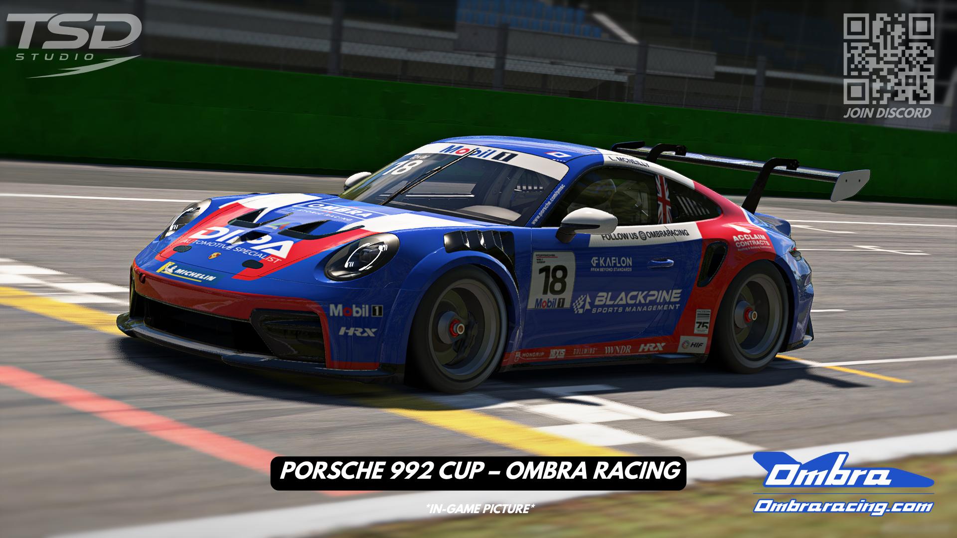 Preview of Porsche 992 Cup – Ombra Racing #18 (Liam McNeilly) by Andres T.