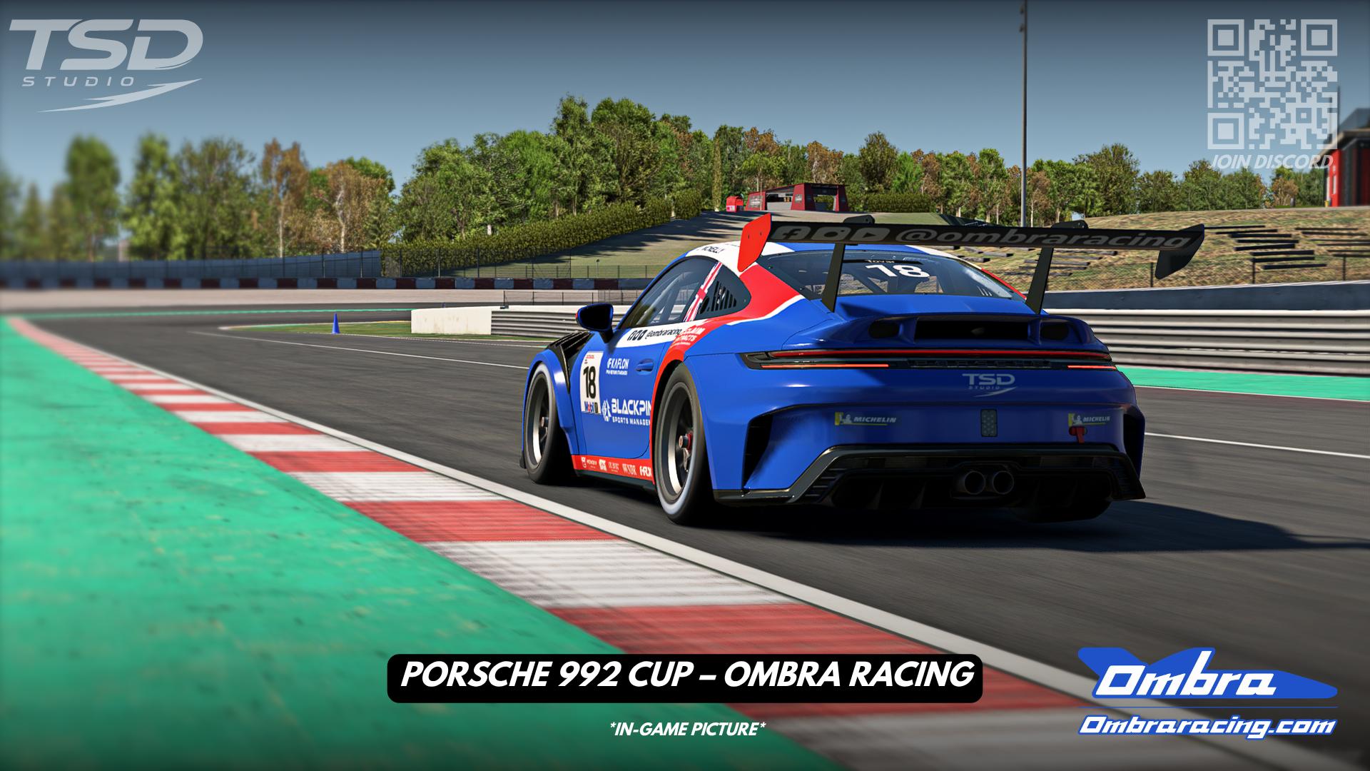 Preview of Porsche 992 Cup – Ombra Racing #18 (Liam McNeilly) by Andres T.