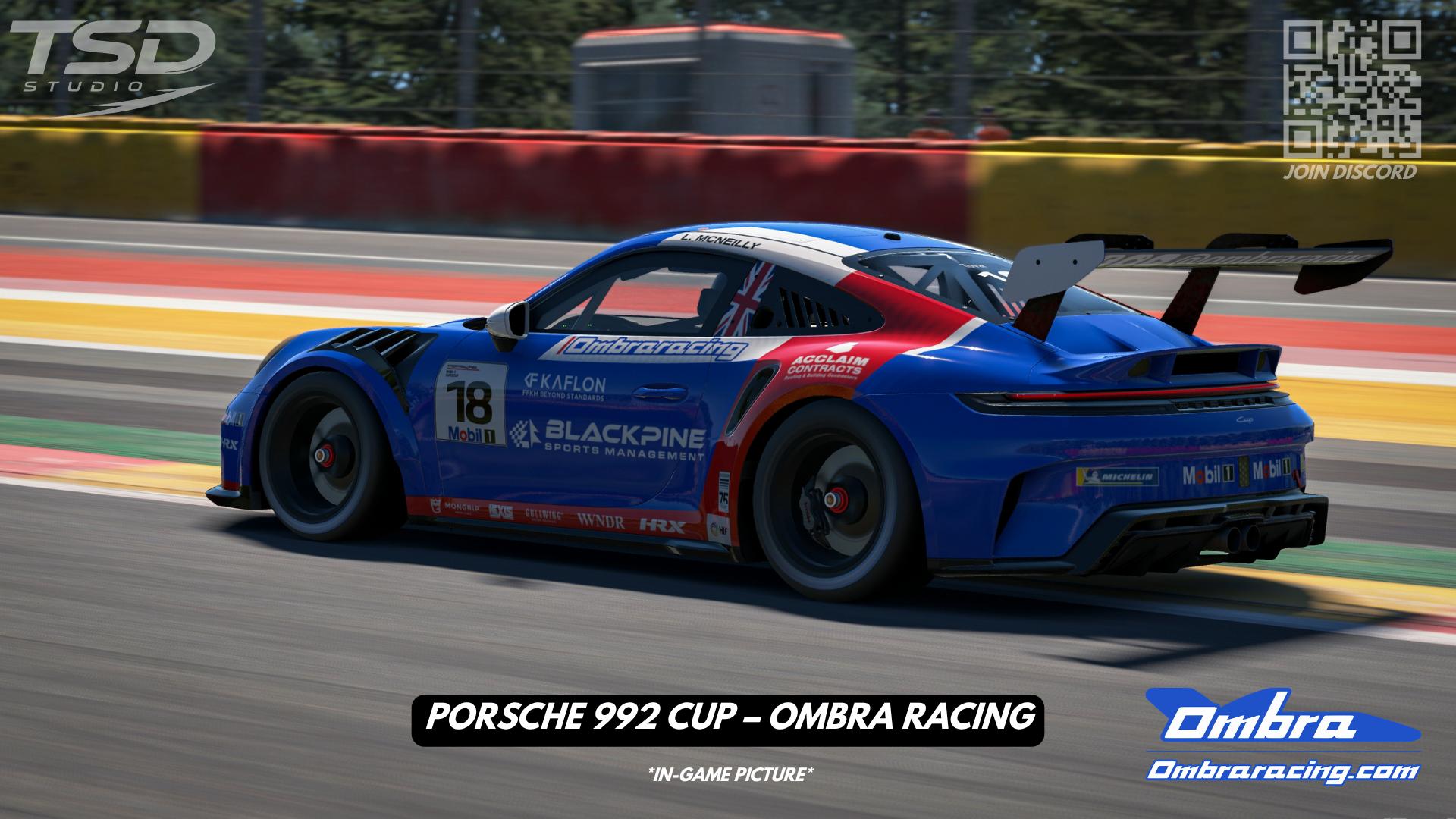 Preview of Porsche 992 Cup – Ombra Racing #18 (Liam McNeilly) by Andres T.