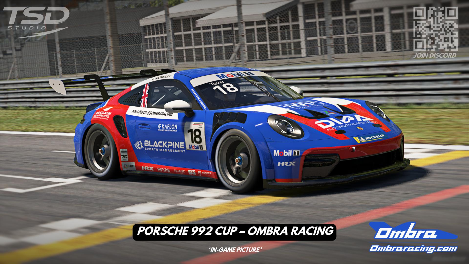 Preview of Porsche 992 Cup – Ombra Racing #18 (Liam McNeilly) by Andres T.