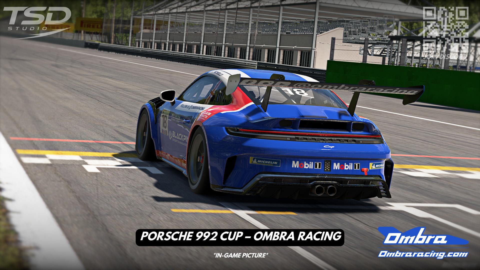 Preview of Porsche 992 Cup – Ombra Racing #18 (Liam McNeilly) by Andres T.