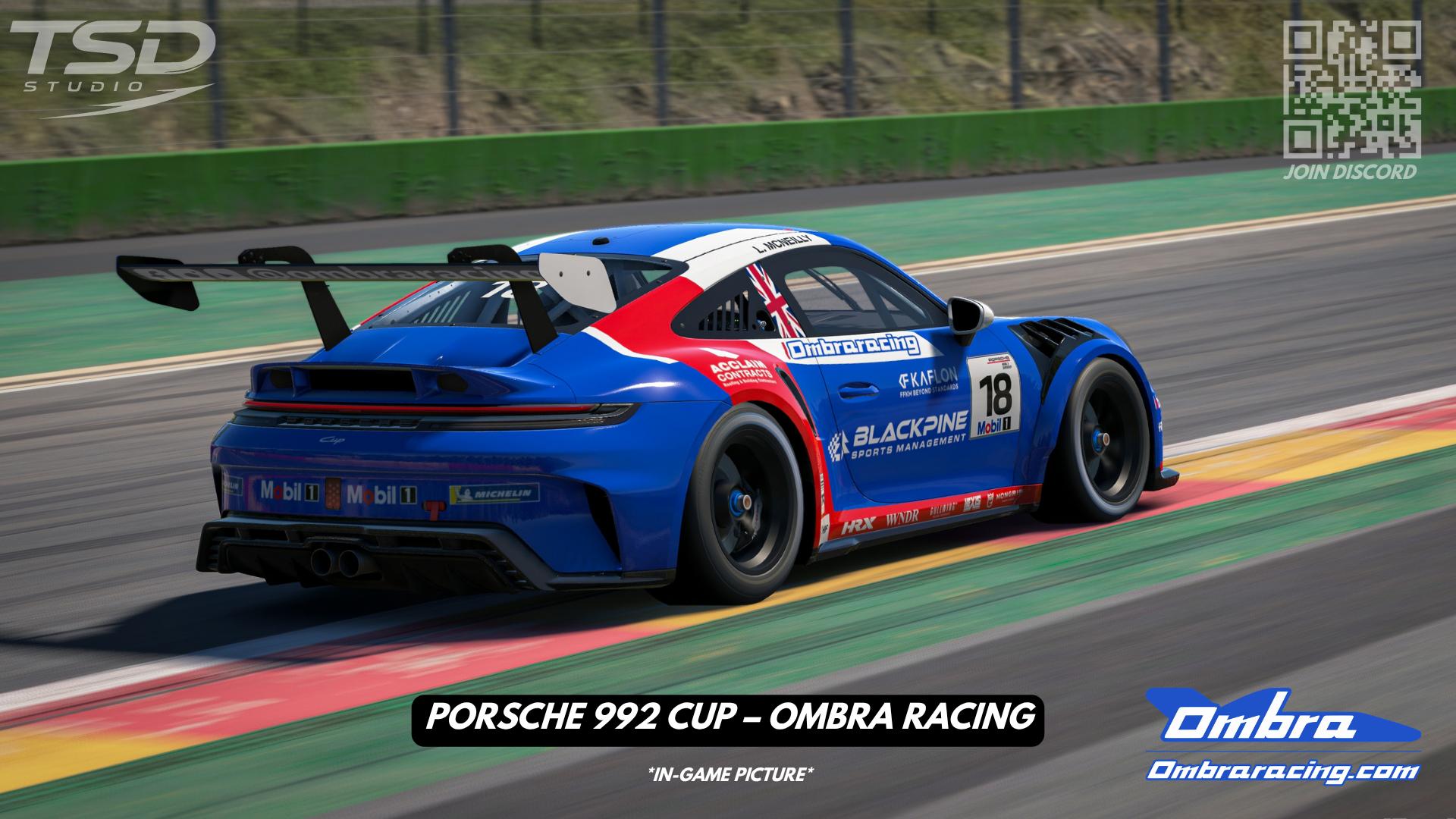 Preview of Porsche 992 Cup – Ombra Racing #18 (Liam McNeilly) by Andres T.