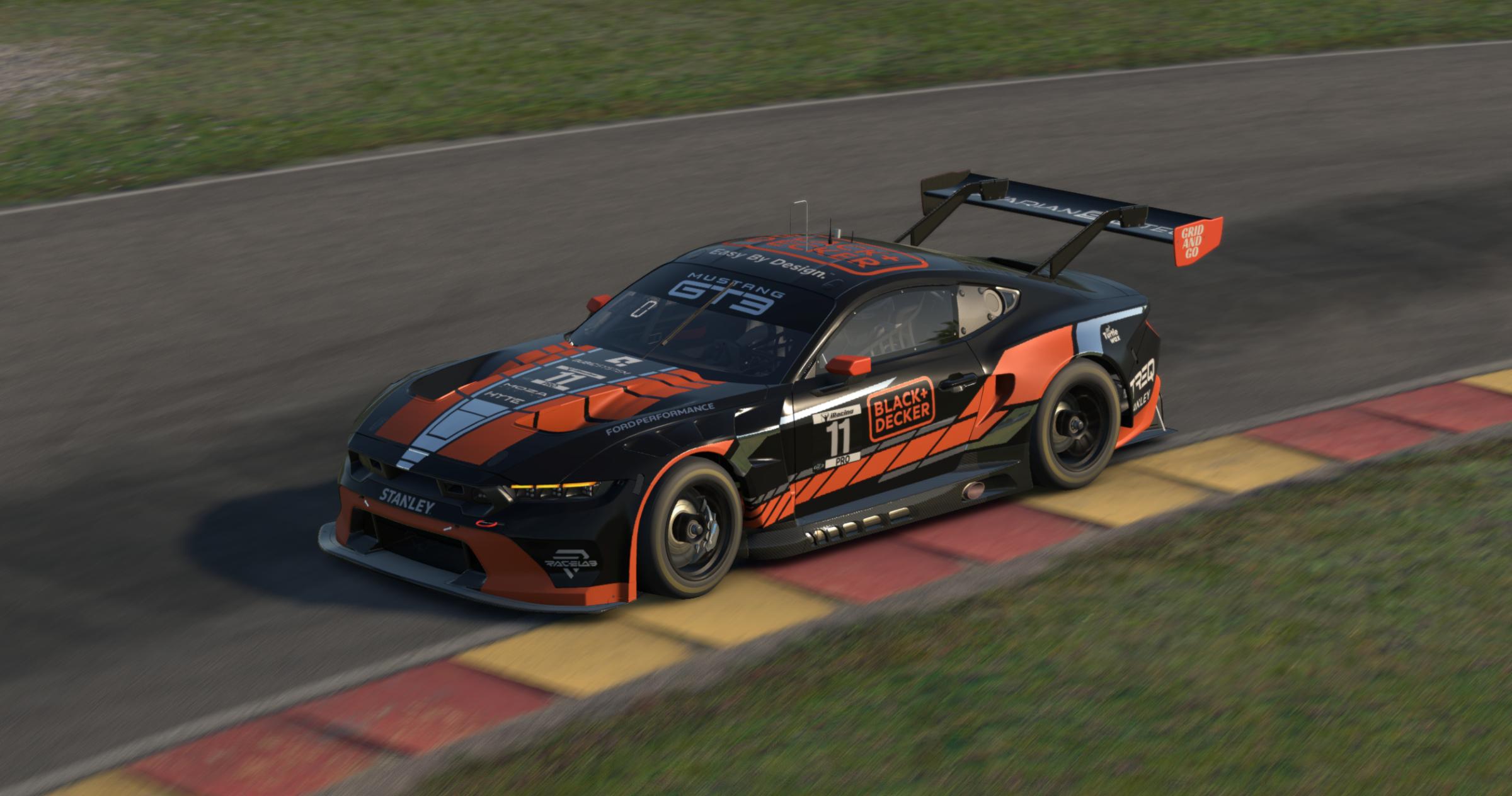 Preview of Ford Mustang GT3 - Black + Decker by Dennis Van Der Meeren