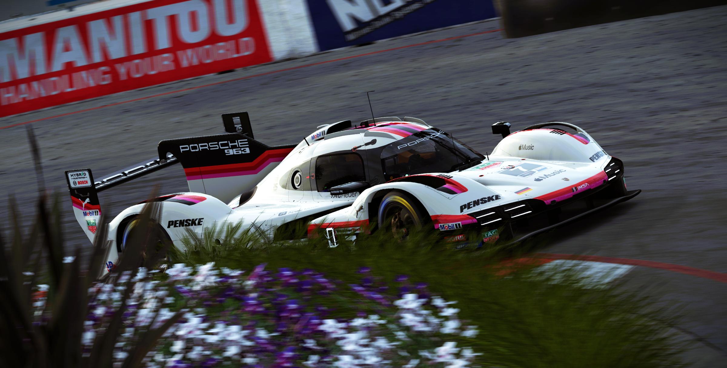 Preview of Porsche Penske Motorsports #7 Porsche 963 GTP 2026 Long Beach IMSA Livery by Samuel J Ball