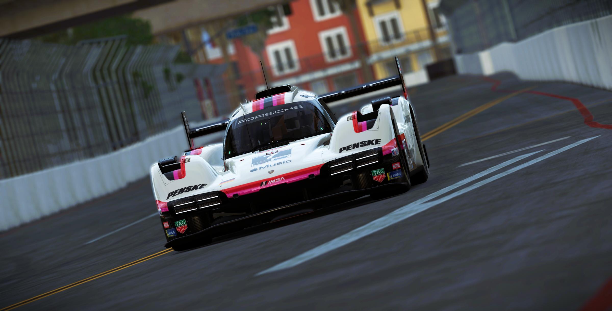 Preview of Porsche Penske Motorsports #7 Porsche 963 GTP 2026 Long Beach IMSA Livery by Samuel J Ball