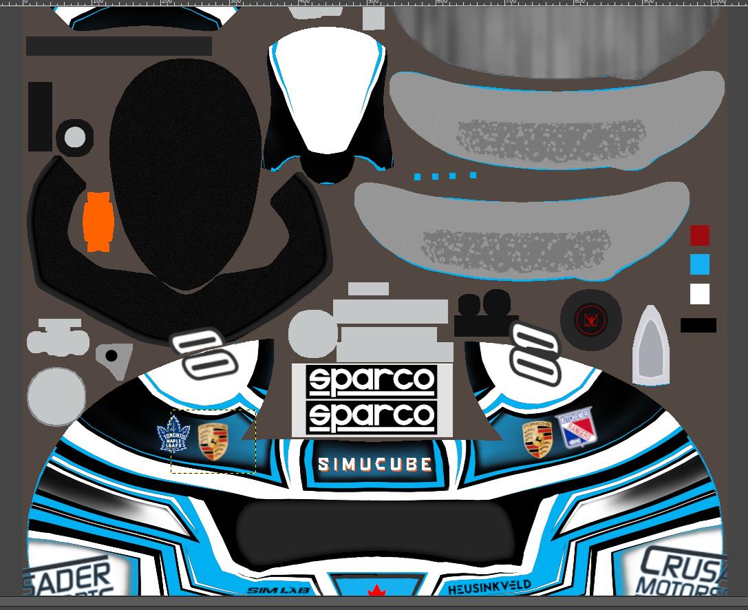 Preview of 2026 CM Helmet- Blue  by Matthew Lavallee