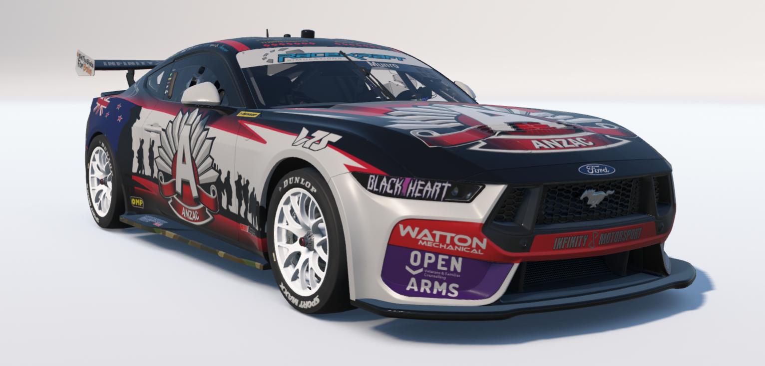 Preview of Anzac Day Infinity Motorsport Gen 3 Mustang by Hamish Munro